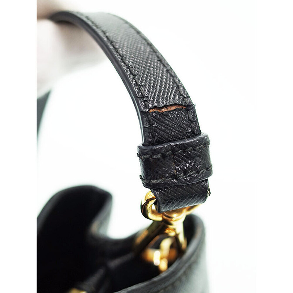 PRADA Galleria Saffiano Leather Shoulder Bag Tote Bag - Picture 7 of 9